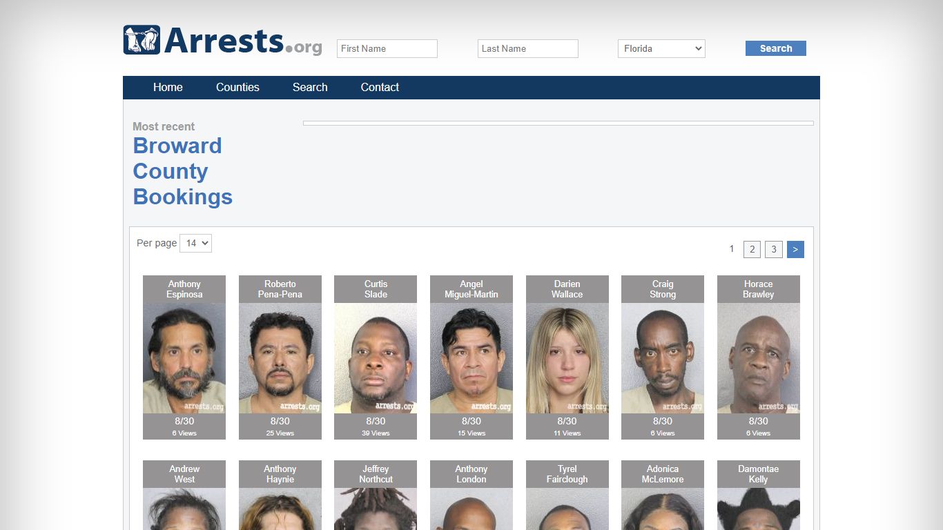 Broward County Arrests and Inmate Search